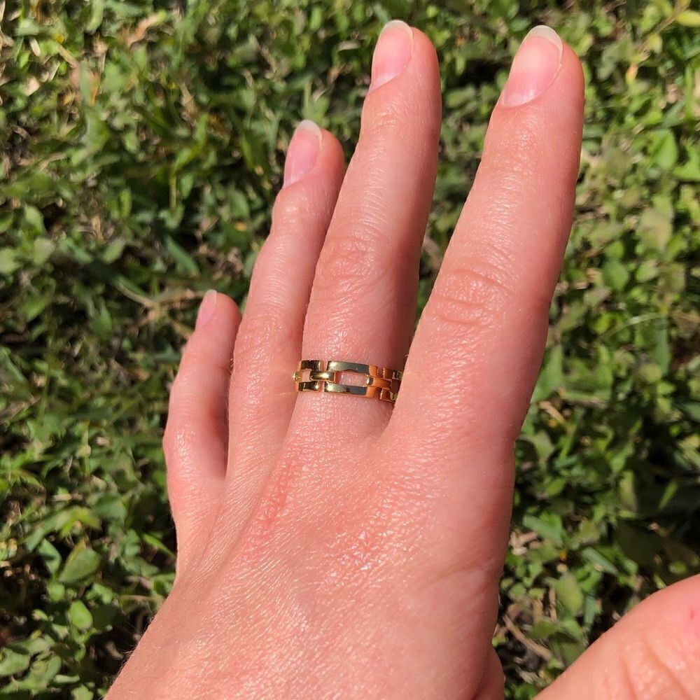 New! “Samantha” Gold Ring  - Picture 4 of 4
